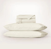 Percale Vintage Washed Sheet Set - Vintage Cream