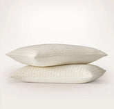 Mosaic Waffle Comforter Sham Set - Cream/Oak