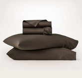 Signature Hemmed Sheet Set - Deep Walnut