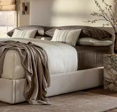 Percale Hemmed Sheet Set - Deep Walnut