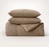 Dream Duvet Set - Walnut