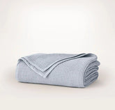 Waffle Bed Blanket - Hydrangea