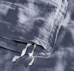 Linen Duvet Set - Melange Bay