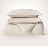 Linen Duvet Set - Melange Natural