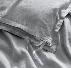 Linen Duvet Set - Melange Shore