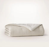 Mosaic Waffle Comforter - Mist/Cream/Oak
