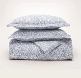 Percale Hemmed Duvet Set - Bay Garden