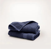 Plush Hand Towels (Pair) - Coastal Navy