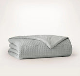 Mosaic Waffle Comforter - Shore/Cream