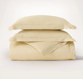 Signature Hemmed Duvet Set - Buttercup