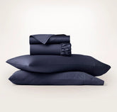 Signature Hemmed Sheet Set - Coastal Navy