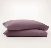 Signature Hemmed Pillowcase Set - Plum
