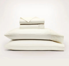 Signature Hemmed Sheet Set - Cream