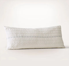 Tideline Pillow Cover (Lumbar) - Cream/Hydrangea