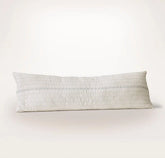 Tideline Pillow Cover (Grand Lumbar) - Cream/Hydrangea