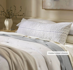 Tideline Pillow Cover (Grand Lumbar) - Shore/Coastal Navy