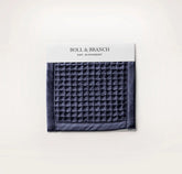 Waffle Fabric Swatch - Coastal Navy
