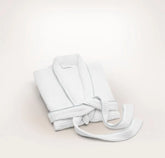 Waffle Robe - White/Shore