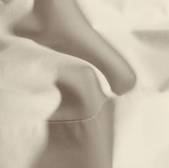 Signature Hemmed Flat Sheet - Natural