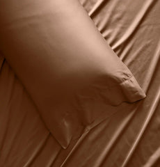 Summit Supima Pillowcase Set - Chestnut