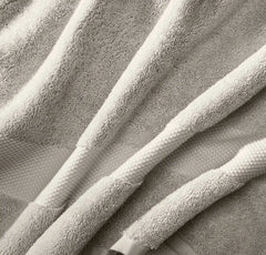 Plush Bath Sheet - Pewter