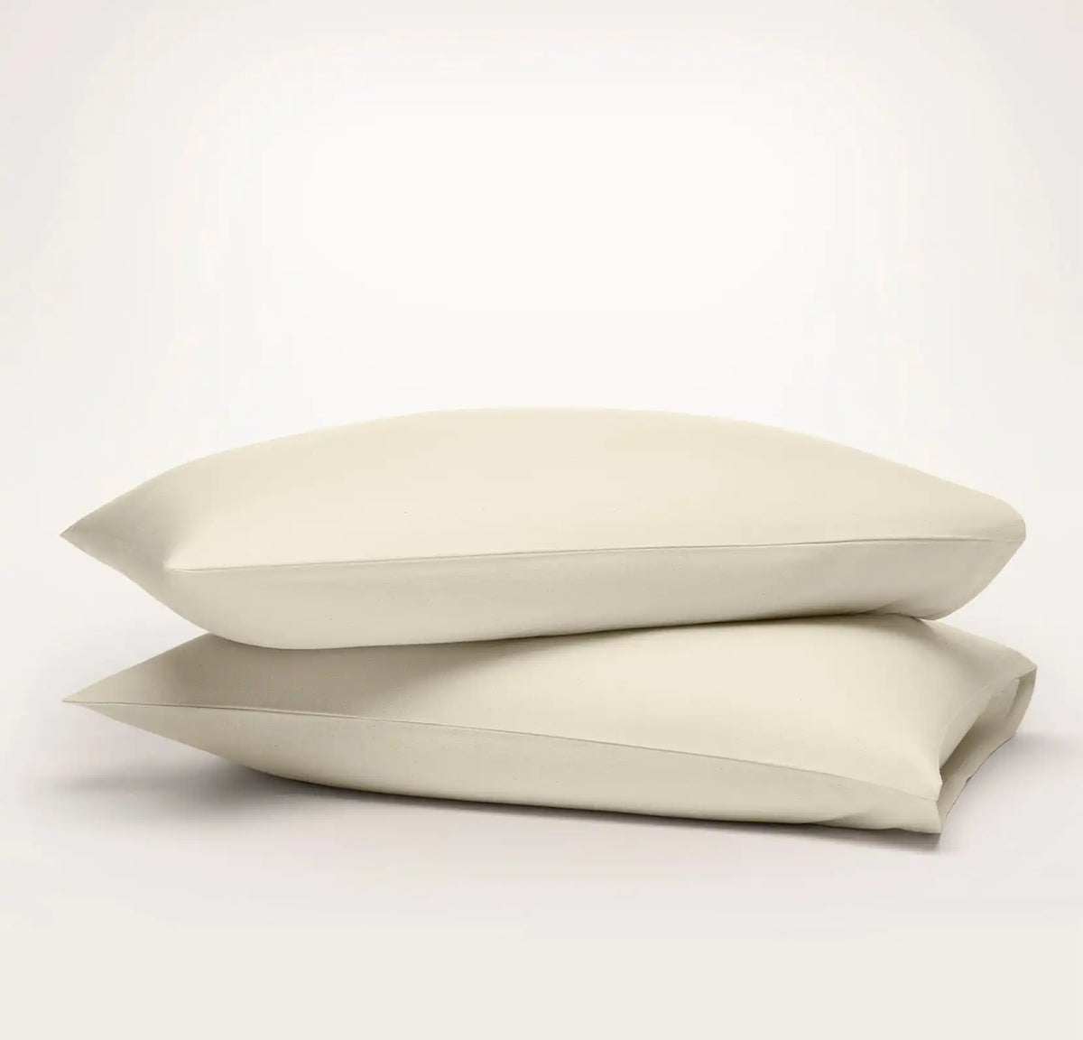 Flannel Pillowcase Set - Natural