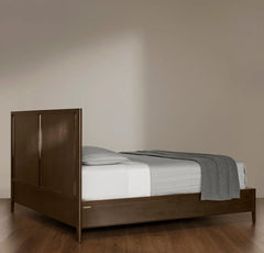 Wood Frame Bed - Espresso