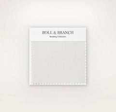 Percale Hemmed Fabric Swatch - Mist