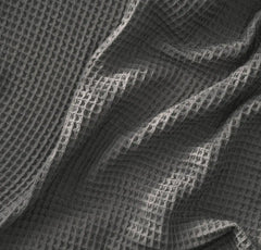 Waffle Bed Blanket - Stone