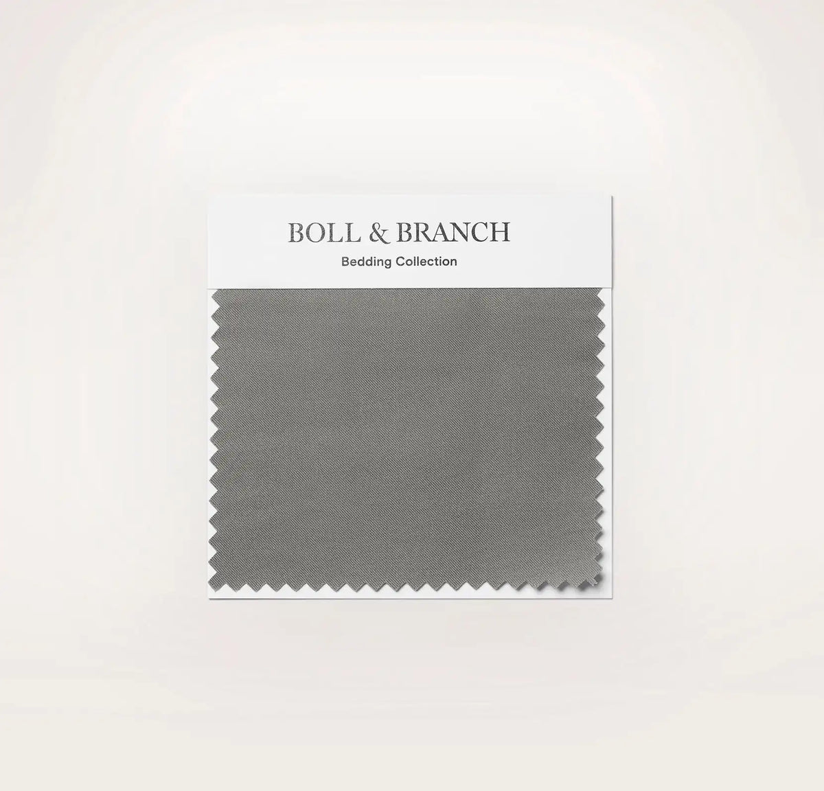 Signature Hemmed Fabric Swatch - Stone