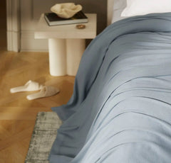 Essential Bed Blanket - Bluestone