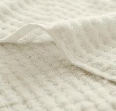 Turkish Waffle Washcloths (Pair) - Cream