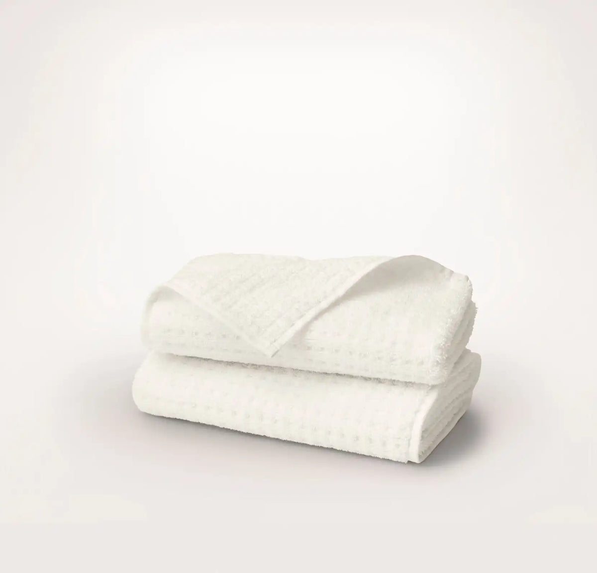 Turkish Waffle Hand Towels (Pair) - Cream