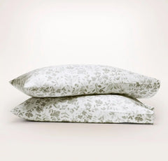 Signature Hemmed Pillowcase Set - Juniper Botanical
