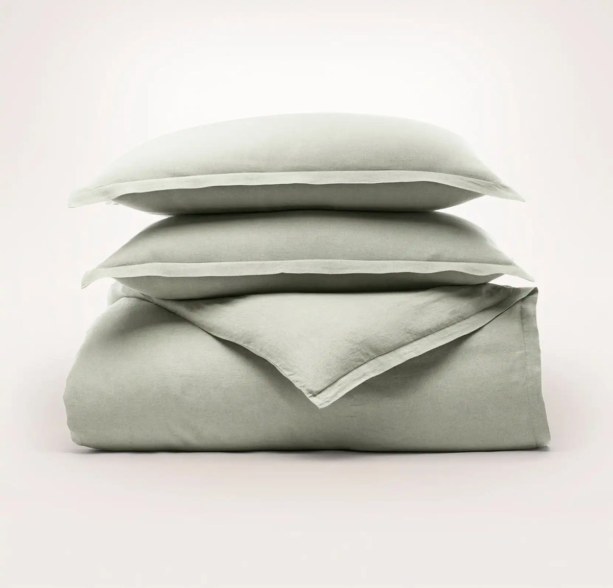 Linen Duvet Set - Sageleaf