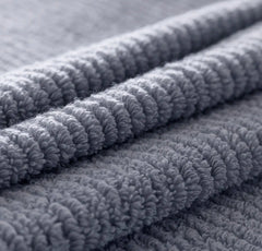 Turkish Ribbed Washcloths (Pair) - Mineral