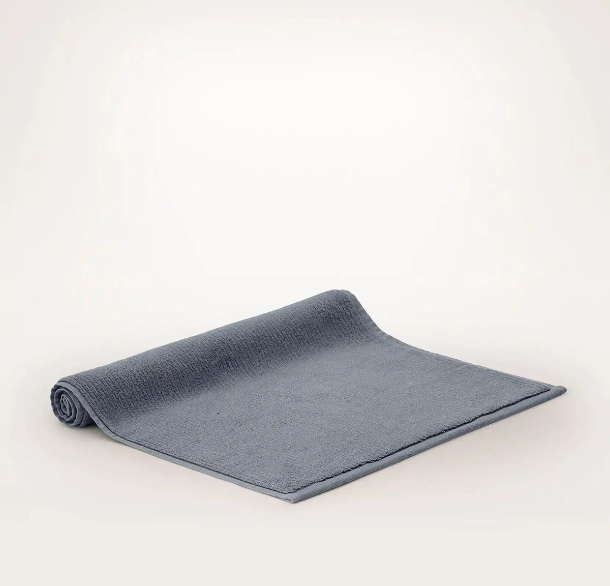 Turkish Ribbed Bath Mat - Mineral