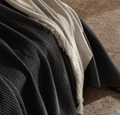 Signature Textured Stitch Quilt - Night