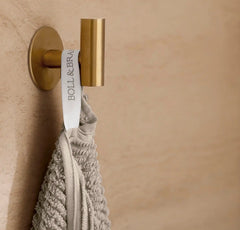 Turkish Ribbed Bath Towel - Oak