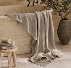 Turkish Waffle Bath Sheet - Oak