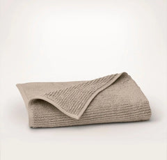 Turkish Ribbed Bath Towel - Oak