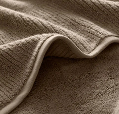 Turkish Ultra Plush Washcloths (Pair) - Oak