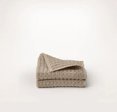 Turkish Waffle Washcloths (Pair) - Oak