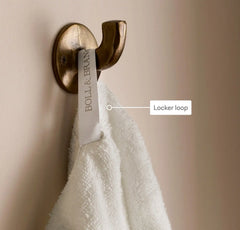 Turkish Ultra Plush Hand Towels (Pair) - White