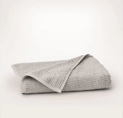 Turkish Ribbed Bath Towel - Pewter
