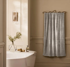 Turkish Ultra Plush Bath Towel - Pewter