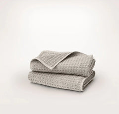 Turkish Waffle Hand Towels (Pair) - Pewter