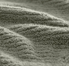 Turkish Ribbed Hand Towels (Pair) - Sageleaf