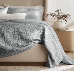 Signature Stripe Quilt Set - Shore