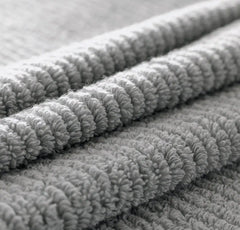 Turkish Ribbed Bath Mat - Shore